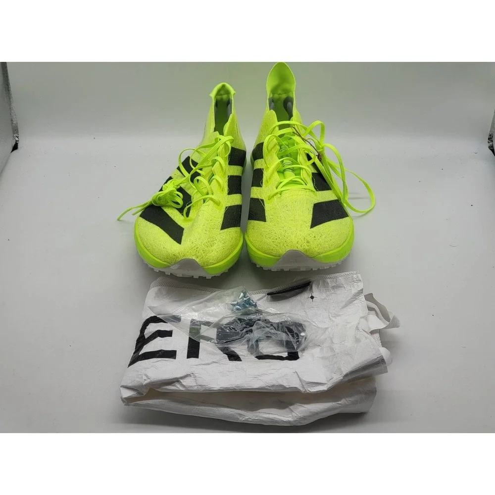adidas Adizero Prime SP 3 Strung‎ Track Spikes Lucid Lemon Black Men 14.5 IH5800
